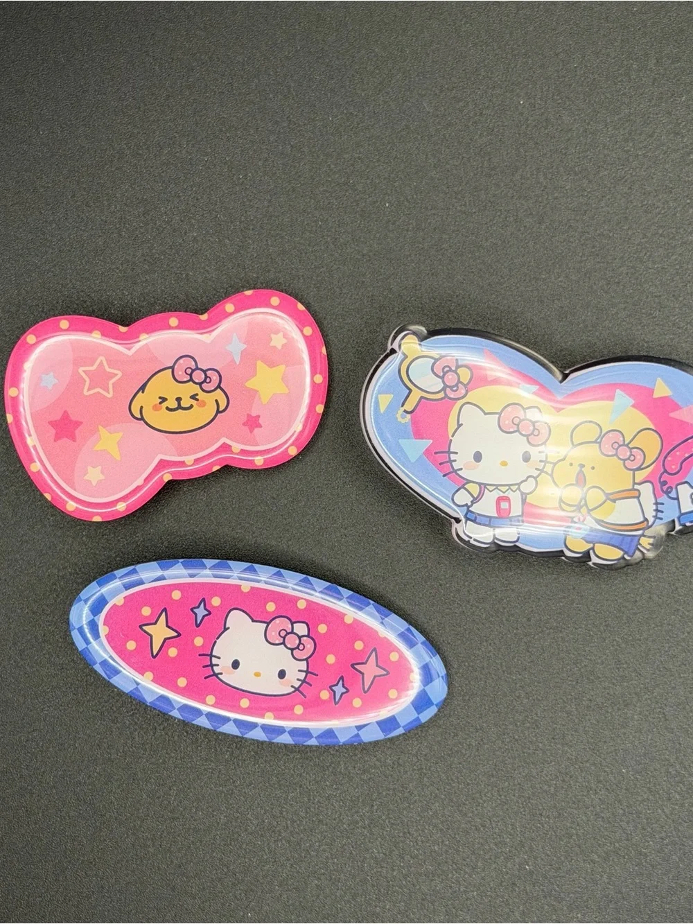 Sanrio X Maltese Hello Kitty hair clips (price for set) hc28